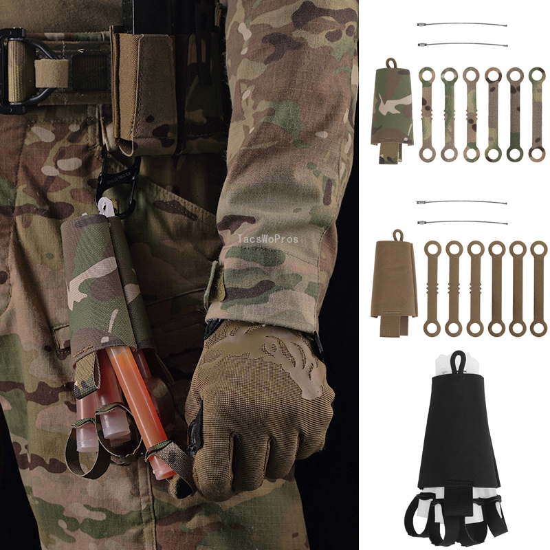 Hunting And Outdoor Stores - Тактическая сумка для хранения светящихся палочек,