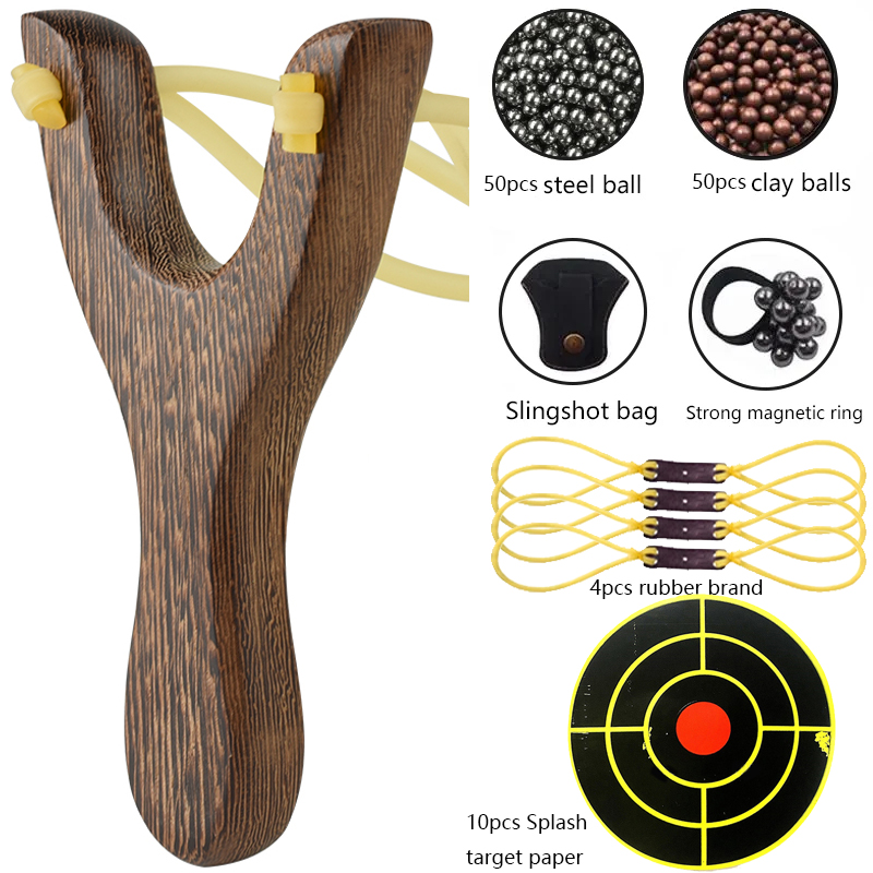 Outdoor Hunting Products - Традиционные деревянные рогатки, набор игрушек для