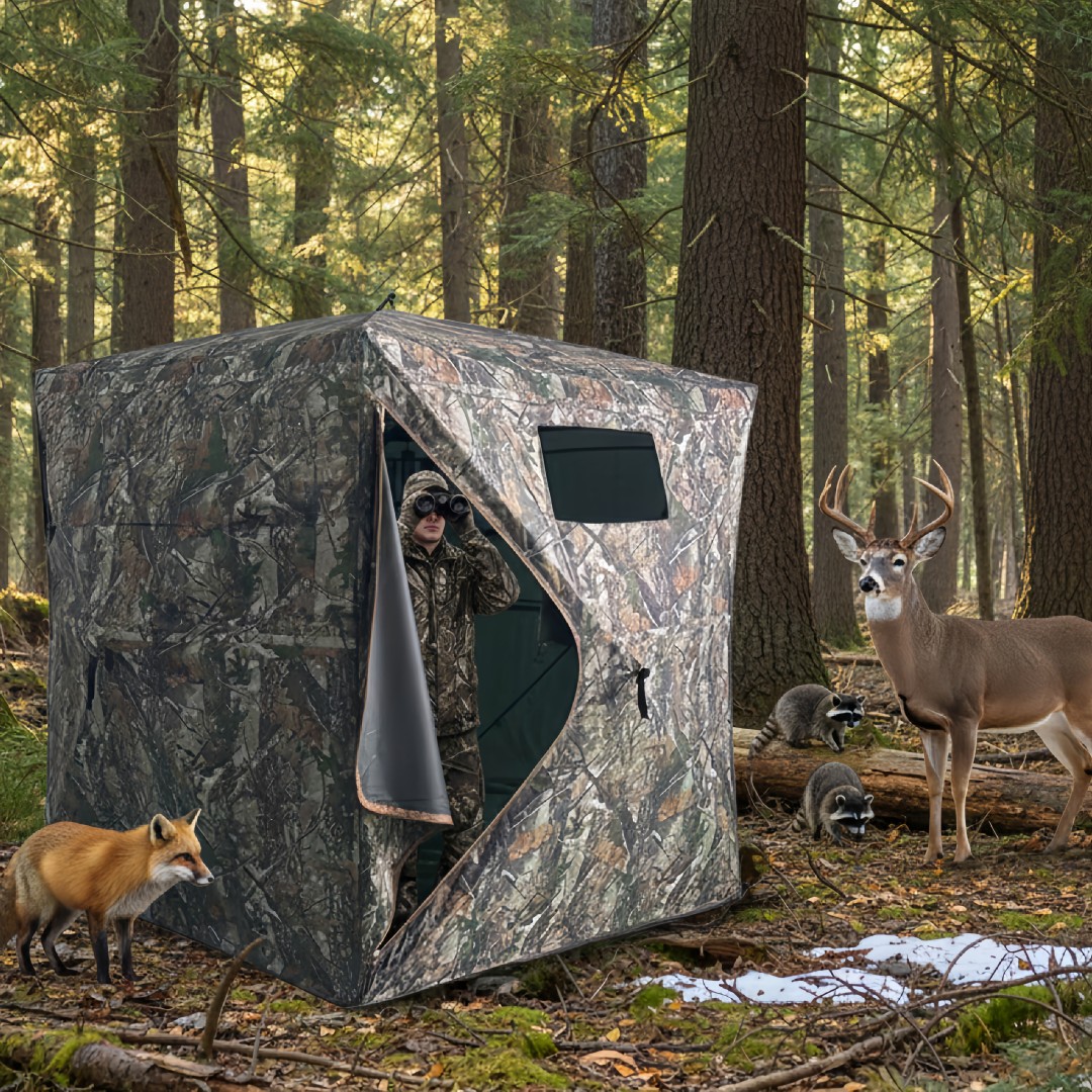 Hunting & Outdoor Supplies Carterton Reviews - Камуфляжная раскладная охотничья палатка-укрытие для охоты