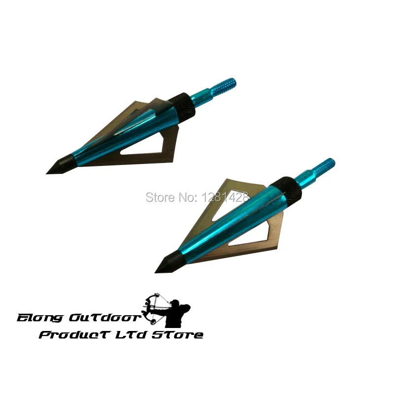 Crossbow Bolt Broadhead - 12 шт. синий 125 зерен Broadhead