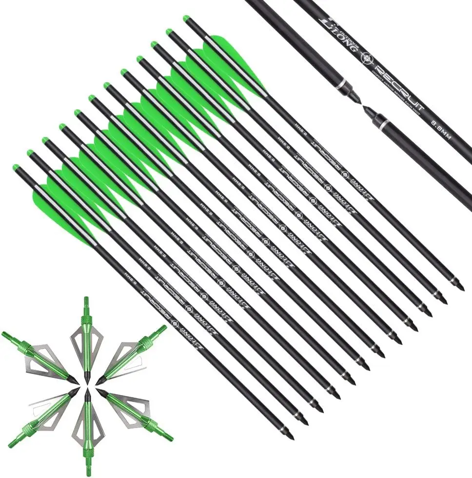 Удлиненные арбалетные болты, 2 – обзор и цена Crossbow Bolt Broadhead