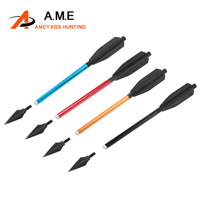 6/12 шт., алюминиевая стрела,  – обзор и цена Crossbow Bolt Broadhead