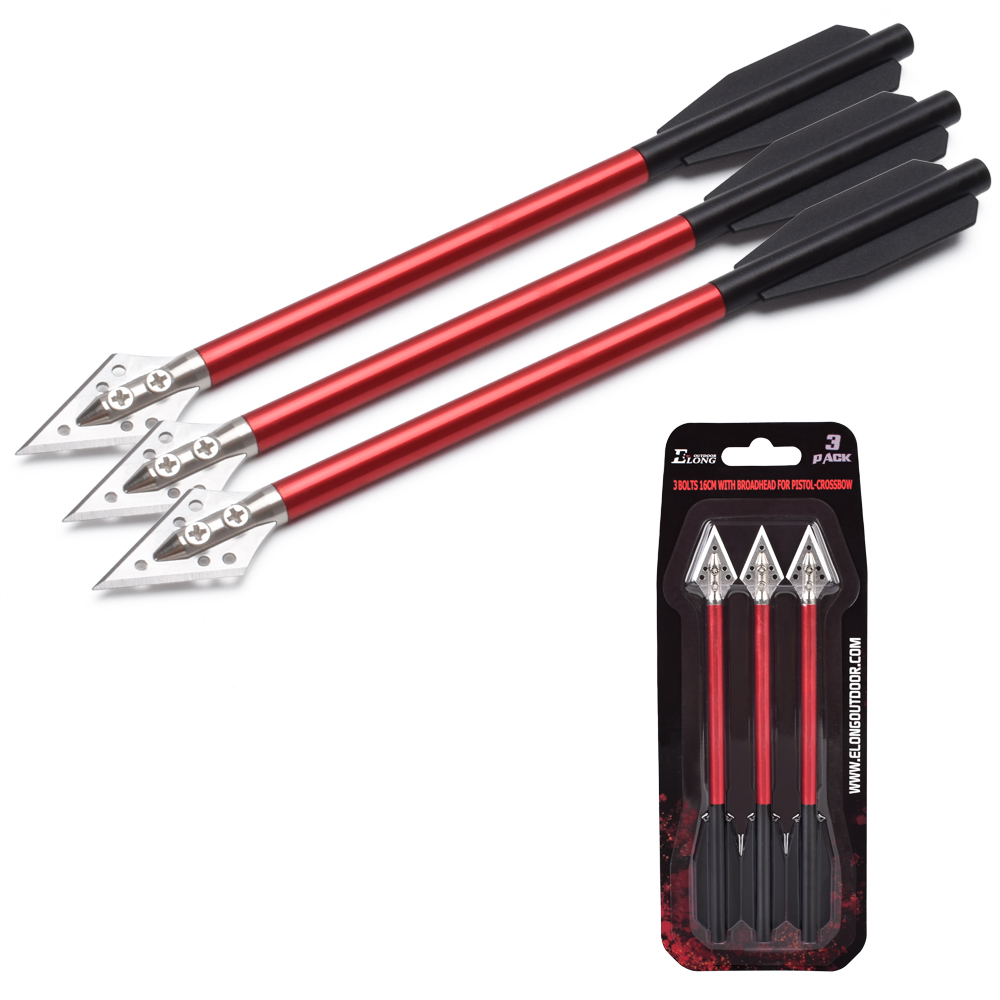 3 шт. алюминиевые арбалетные б – обзор и цена Crossbow Bolt Broadhead